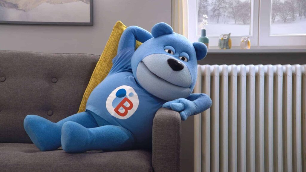 Mascotte de marque Butagaz