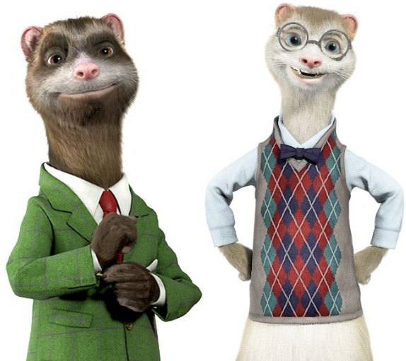 Mascotte de marque Les Furets